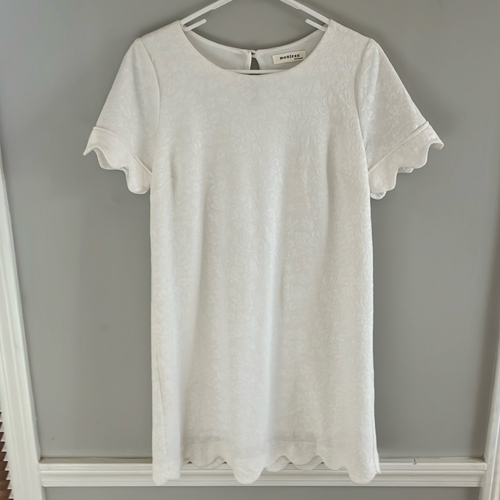 White cocktail dress